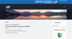 Desktop Screenshot of camping-grabner.at